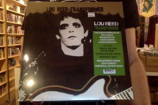 Lou Reed Transformer Lp Vinyl Reissue