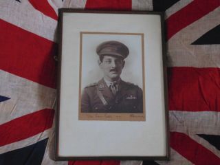 Ww1,  Rfc,  Royal Flying Corps Pilot Photograph