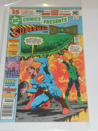 Dc Comic Book Presents Superman And Green Lantern 26