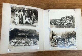 Interesting Japanese Photograph Album (112 Photographs) C.  1920’s - 40’s