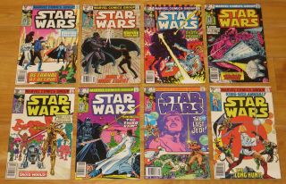 Marvel 1979 - 1981 Star Wars No.  43,  44,  45,  46,  47,  48,  49 & Annual 1 All 7.  5 - 9.  2