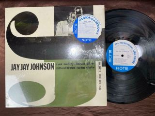 Jay Jay Johnson Eminent Vol.  2 Blue Note Blp 1506 Sticker Shrink Mono Japan Lp