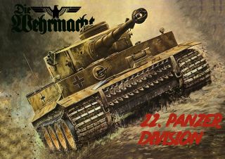 Ww2 German Wehrmacht Tiger Tank Panzer Division Tank Picture