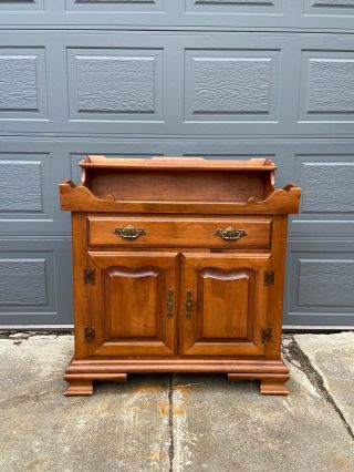 Tell City Chair Company Vintage Wooden Dry Sink Local