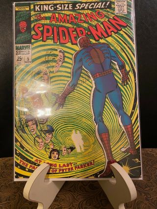 The Spider - Man Annual 5 Nov 1968,  Marvel
