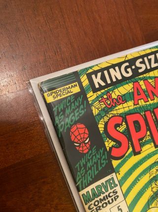 THE SPIDER - MAN ANNUAL 5 Nov 1968,  Marvel 2