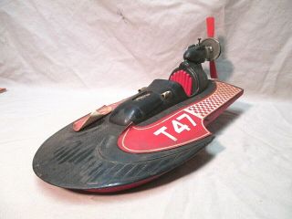 VINTAGE COX THIMBLE DROME WATER WIZARD BOAT OUTBOARD RACER 4