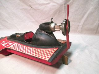 VINTAGE COX THIMBLE DROME WATER WIZARD BOAT OUTBOARD RACER 5