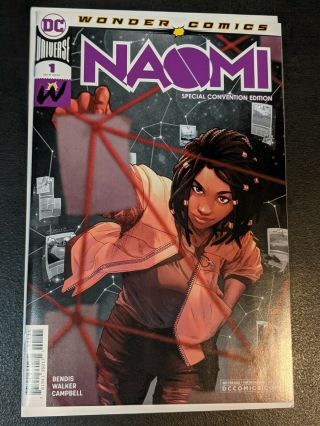Naomi 1 Nycc Comicon Variant 1st App Naomi Nm,  /mint Tv Series Optioned Key
