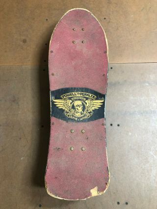 Vintage 1980s Powell Peralta Mike McGill SKULL SNAKE Rare Skateboard 2