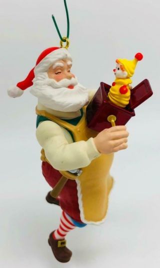 2012 Toymaker Santa Hallmark Ornament 13 Jack In The Box