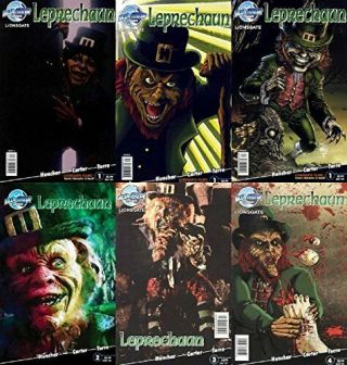 Leprechaun 1 - 4 (2009) Bluewater Comics - 6 Comics