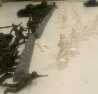 Ww2 Plastic Army Men Russian And German 54mm 1/32 Scale Airfix,  Cts,  Matchbox