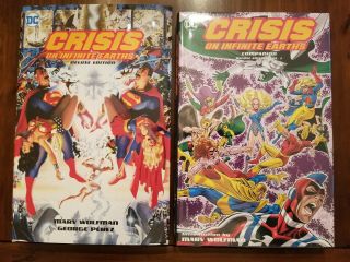Crisis On Infinite Earths & Companion Vol 1 Hc Deluxe Edition Dc Comics
