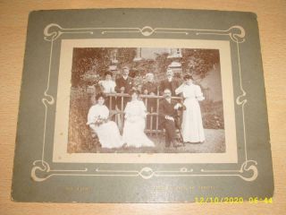 Hanley Child Nr Tenbury Worcester Shire - Victorian Family Very Old Photograph