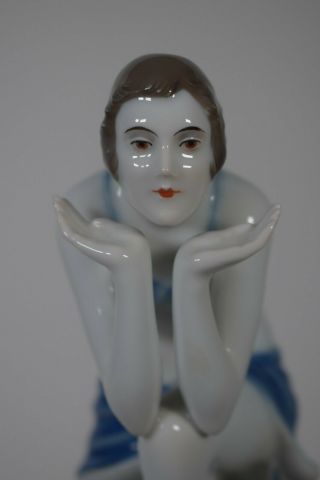Rosenthal Art Deco Porcelain Figure of Anita Berber,  Circa 1925 5