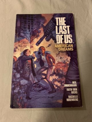 The Last Of Us American Dreams Tpb Dark Horse Comic Book Rare Oop 1 2 3 4 Ps4