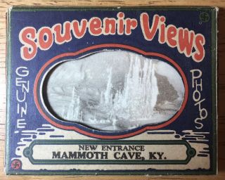 Mammoth Caves,  Ky Souvenir Views,  10 Vintage Cave Photos,  Entrance,  Kentucky