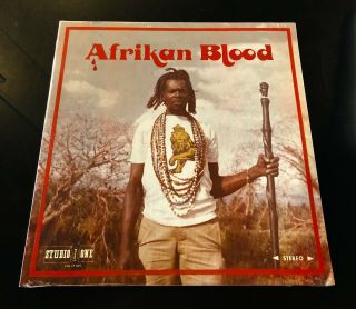 Afrikan Blood Studio One Jamaica Various Artists Lp On Vinyl