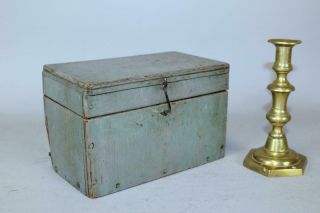 A 19th C Document Box In It 