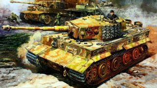Ww2 German Wehrmacht Panzer Tvi Tiger Tank Picture