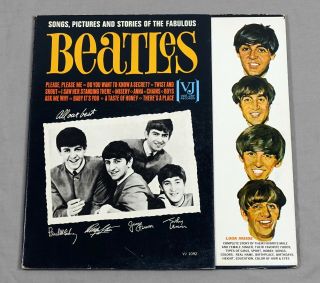 Songs,  Pictures And Stories Of The Fabulous Beatles Lp Vee Jay Vj 1092