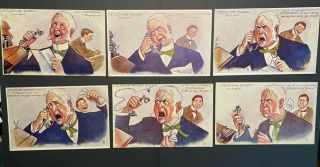 Tuck Humorous Series Vintage Postcard Early Telephone 