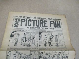 Vintage Ww1 Comic - Picture Fun 1914