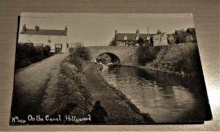 Vintage Postcard Worcestershire Hollywood Canal Birmingham