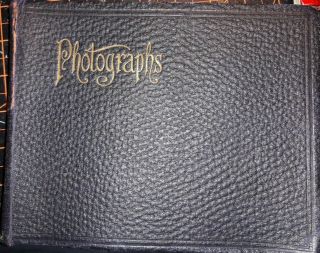 Antique Photograph Album 1912 To 1934 With 172 Photos Brantford Ontario Canada