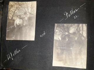 Antique Photograph Album 1912 To 1934 With 172 Photos Brantford Ontario Canada 3