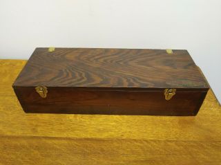 Vintage A.  C.  Gilbert Erector Set 7 1/2 1927 Wood Box 100 Complete