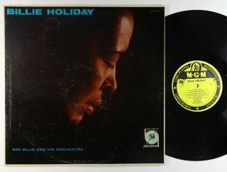 Billie Holiday - S/t Lp - Mgm - E3764 Mono Dg Vg,
