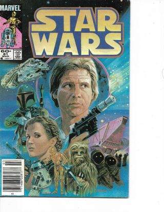 Vintage Star Wars Marvel Comic Book Collectors Vol 1 No 81 March 1984