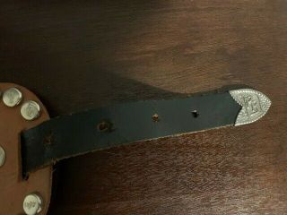 Roy Rogers Leather Holster & Cap Gun Set Vintage RARE 4