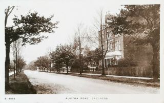 Algitha Road,  Skegness.  Vintage Photographic Postcard