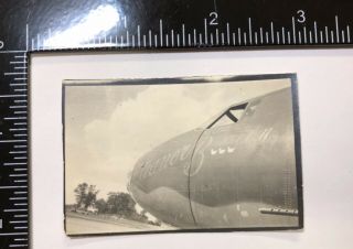 Ww2 Photo Army Air Force B26 Airplane 451st Bomber Squadron Nose Art Eleanor B