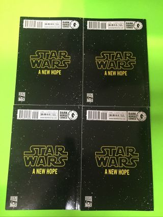 Star Wars A Hope Manga by Hisao Tamaki,  Dark Horse complete 1 2 3 4 English 2