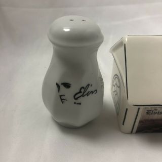 Elvis Presley Salt & Pepper Shakers Ceramic 2