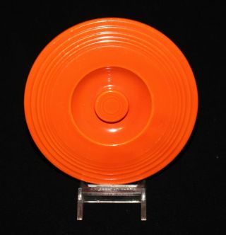 Rare Fiestaware Vintage 3 Mixing Bowl Lid Orange