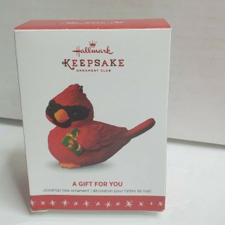 Hallmark Keepsake Member Exclusive Ornament 2015 A Gift For You Cardinal Holiday