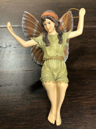 Retired Cicely Mary Barker Rosehip 86903 Flower Figurine Fairy Ornament