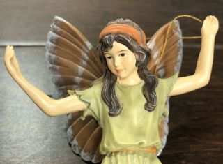 RETIRED Cicely Mary Barker ROSEHIP 86903 Flower Figurine Fairy Ornament 3
