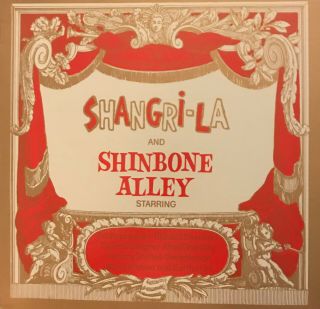 Shangri - La And Shinbone Alley Cast - Sound Of Broadway Lp 300/1 Nm