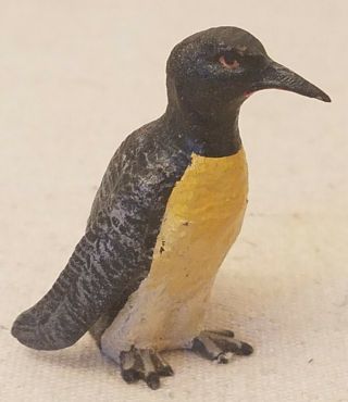 Antique Austrian Cold Painted Bronze Penguin Miniature Bergman?
