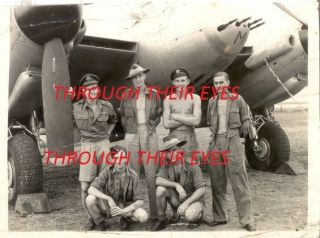Dvd Scans Ww2 Raf Airman Photo Album Raf 45 Squadron Mosquito Bomber India Burma
