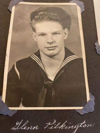6 Photos Of U.  S Navy Sailors Ww2 Military Photos Vintage World War 2