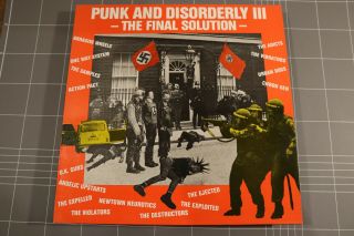 Punk And Disorderly Iii - The Final Solution Lp Compilation 1983