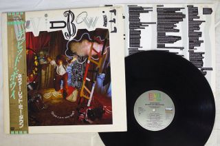 David Bowie Never Let Me Down Emi America Eys - 91221 Japan Obi Vinyl Lp