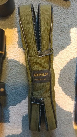 Vintage Leupold 20x50 Gold Ring Spotting Scope with Tripod 5